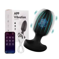 GENERICO - Plug Anal Vibrador Masajeador Estimulador Próstata A Distancia App