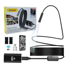 PROTOOL - Cámara Endoscópica Industrial 2K HD WiFi Inspecciona