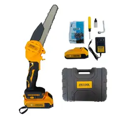 PROTOOL - Mini Motosierra Inalámbrica 24V 5Ah 8” MS24D