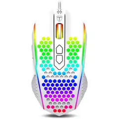 T-DAGGER - Mouse Imperial T-TGM310-LIT Blanco