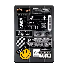 PHONETIFY - Funda Plegable para Samsung Galaxy Tab S8 con Diseño Restricted Area