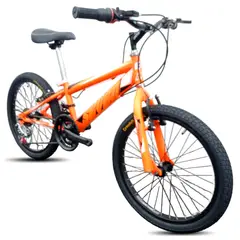 ATILA - Bicicleta de Montaña Rin 20 para Niño Naranja