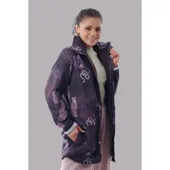 MISTER JACK - Chaqueta Parka Classic Camuflaje Berenjena