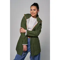 MISTER JACK - Chaqueta Parka Classic Verde Oliva