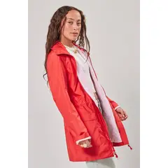 MISTER JACK - Chaqueta Parka Classic Rojo Spicy
