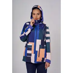 MISTER JACK - Chaqueta Doble Faz Fragmentos Violeta