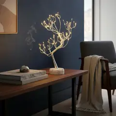 LEDMAX - LAMPARA ARBOL LED DECORACION CON LEDS LUZ CALIDA