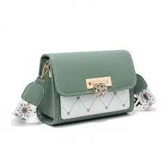 GENERICO - Bolso Mini Coquette Verde Para Mujer En Cuero Sintetico Excelente Calidad