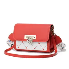 GENERICO - Bolso Mini Coquette Rojo Para Mujer En Cuero Sintetico Excelente Calidad