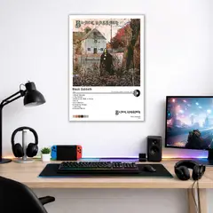 PRINTKING - Cuadro Black Sabbath - Black Sabbath - 1970 30x42cm A3 Afiche Póster