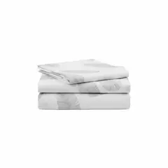 MY HOME STORE - Juego Sábanas Leaf Gray