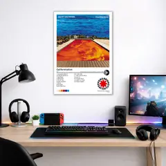 PRINTKING - Cuadro Red Hot Chili Peppers - Californication - 1999 30x42cm A3 Afiche Póster