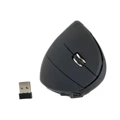 XKIM - Mouse Inalámbrico Ergonómico Vertical X Recargable Negro