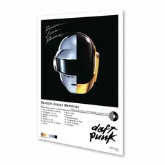 PRINTKING - Póster Daft punk - Random Access Memories - 2013 Afiche Impresión Fotográfica