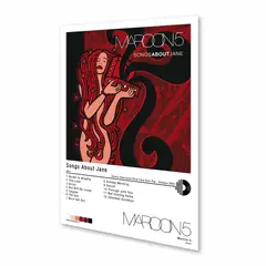 PRINTKING - Póster Maroon 5 - Songs About Jane - 2002 Afiche Impresión Fotográfica