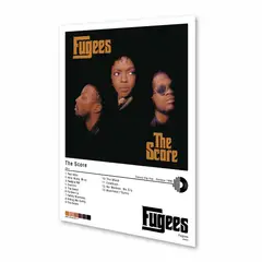 PRINTKING - Póster The Fugees - The Score - 1996 Afiche Impresión Fotográfica