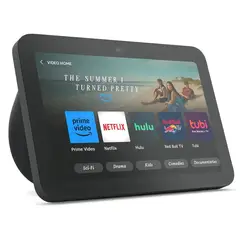 AMAZON - Echo Show 8 - Audio espacial - Hub de Smart Home y Alexa Negro