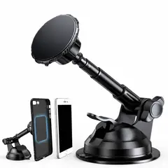 GENERICO - Soporte Carro Magnetico Telescopio 360 Sasatech 6 Imanes