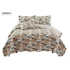 MAJESTIC IMPERIAL - Cubrecama (edredón) Para Cama Semidoble (120), Majestic 5 Piezas