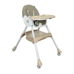 HAPPY BABY - Silla Comedor Bebé 3en1 Bahamas Beige