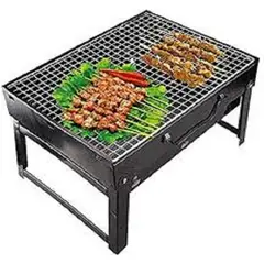 GENERICO - PARRILLA ASADOR DE CARBON PLEGABLE PORTATIL