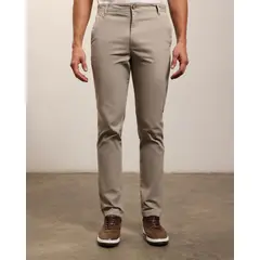 PATPRIMO - Pantalón Clásico De Corte Recto Para Hombre Gris