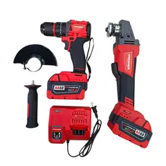 GENERICO - Combo Taladro Percutor y Pulidora TAPU68R 68V 1/2" 4 1/2"