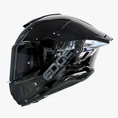 EDGE HELMETS - CASCO EDGE SHANGHAI CERTIFICADO ECE2206 NEGRO BRILLO