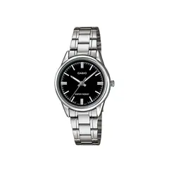 CASIO - RELOJ PARA MUJER LTP-V005D-1AUDF -NEGRO