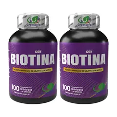 NATURAL ENERGY PRODUCTS - Biotina con Invima Crecimiento Capilar x 1000 mcg