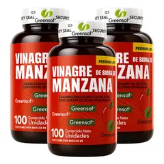 NATURAL ENERGY PRODUCTS - Vinagre de Manzana Americano Control de Peso x 480 mg