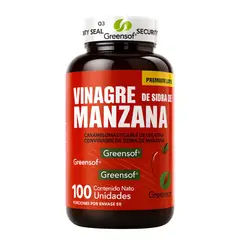 NATURAL ENERGY PRODUCTS - Vinagre de Manzana Americano con Invima Metabolismo Activo x 480 mg