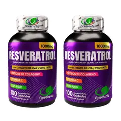 NATURAL ENERGY PRODUCTS - Resveratrol con Invima Salud Celular x 1000 mg