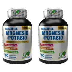 NATURAL ENERGY PRODUCTS - Citrato de Magnesio y Potasio con Invima Balance Electrolítico x 1000 mg