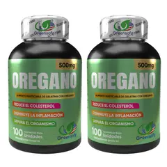 NATURAL ENERGY PRODUCTS - Orégano con Invima Protección Respiratoria x 500 mg