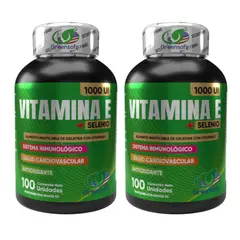 NATURAL ENERGY PRODUCTS - Vitamina E y Selenio con Invima Antioxidante Avanzado x 1000 UI