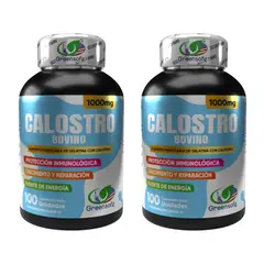 NATURAL ENERGY PRODUCTS - Calostro Bovino con Invima Recuperación y Energía x 1000 mg