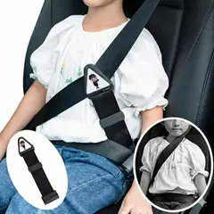 GENERICO - Ajustador Cinturón Seguridad Niños Carro Posicionador