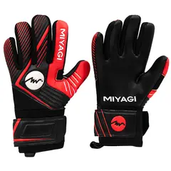 MIYAGI - Guantes de Arquero MG051-ROJ-6