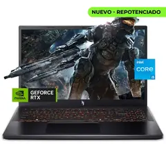 ACER - PORTATIL GAMER NITRO V15 / CORE I5 13420H / RTX 5050 8GB / 40GB RAM / SSD 1TB / 15,6 FHD 165HZ