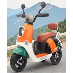 TIENDITA DEL BEBE IMPORTADORA MC - Moto Eléctrica Batería Niña-Niño Montable Musical Vespa