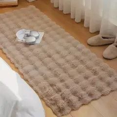 MY HOME STORE - Tapete Beige Línea Terciopelo 90x50