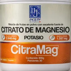 JAQUIN DE FRANCIA - Citrato De Magnesio + Potasio Citramag Jaquin 300g En Polvo