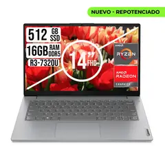 LENOVO - PORTATIL V14 G4 AMD RYZEN 3 7320U SSD 512GB RAM 16GB LED 14" FHD
