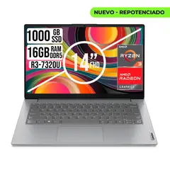 LENOVO - PORTATIL V14 G4 AMD RYZEN 3 7320U SSD 1TB RAM 16GB LED 14" FHD