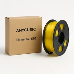 GENERICO - Filamento Petg Impresora 3D Anycubic 1Kg Amarillo