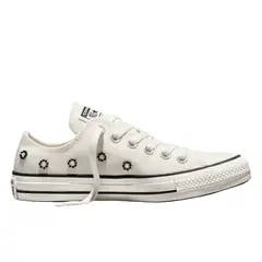 CONVERSE - Tenis Chuck Taylor All Star Mujer-Beige/Blanco