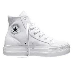 CONVERSE - Tenis Botas Day One Platform Mujer-Blanco