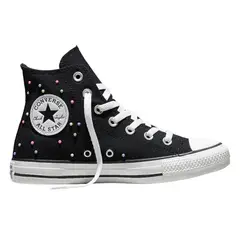CONVERSE - Tenis Botas Chuck Taylor All Star Mujer-Negro