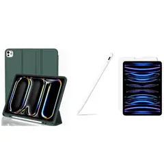 GENERICO - Forro Funda Smart Case Para ipad pro 2018- 2022 + Lapiz + vidrio